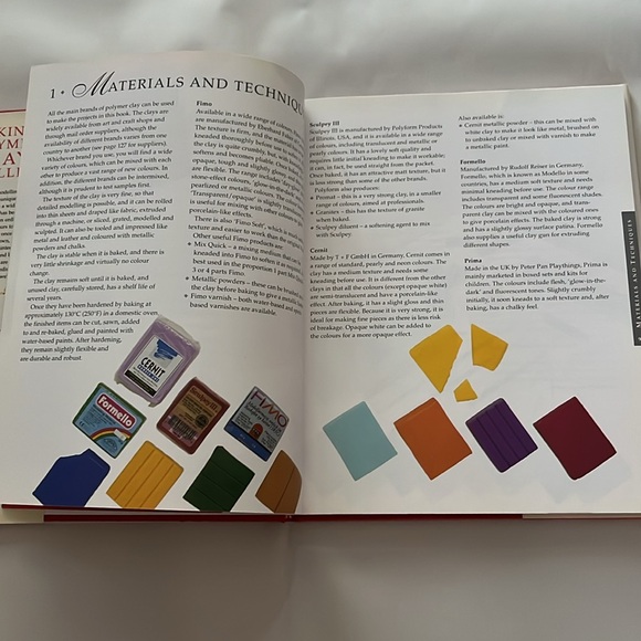 1997 Making Polymer Clay Jewellery Hardcopy BOOK Jewelry Artisan Sue Heaser Art - Picture 9 of 16